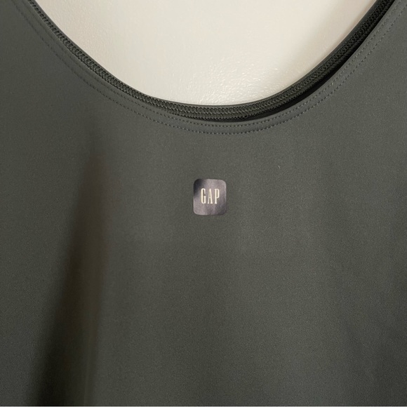 YEEZY GAP BALENCIAGA SECOND SKIN TANK - Dark Green - Picture 3 of 5